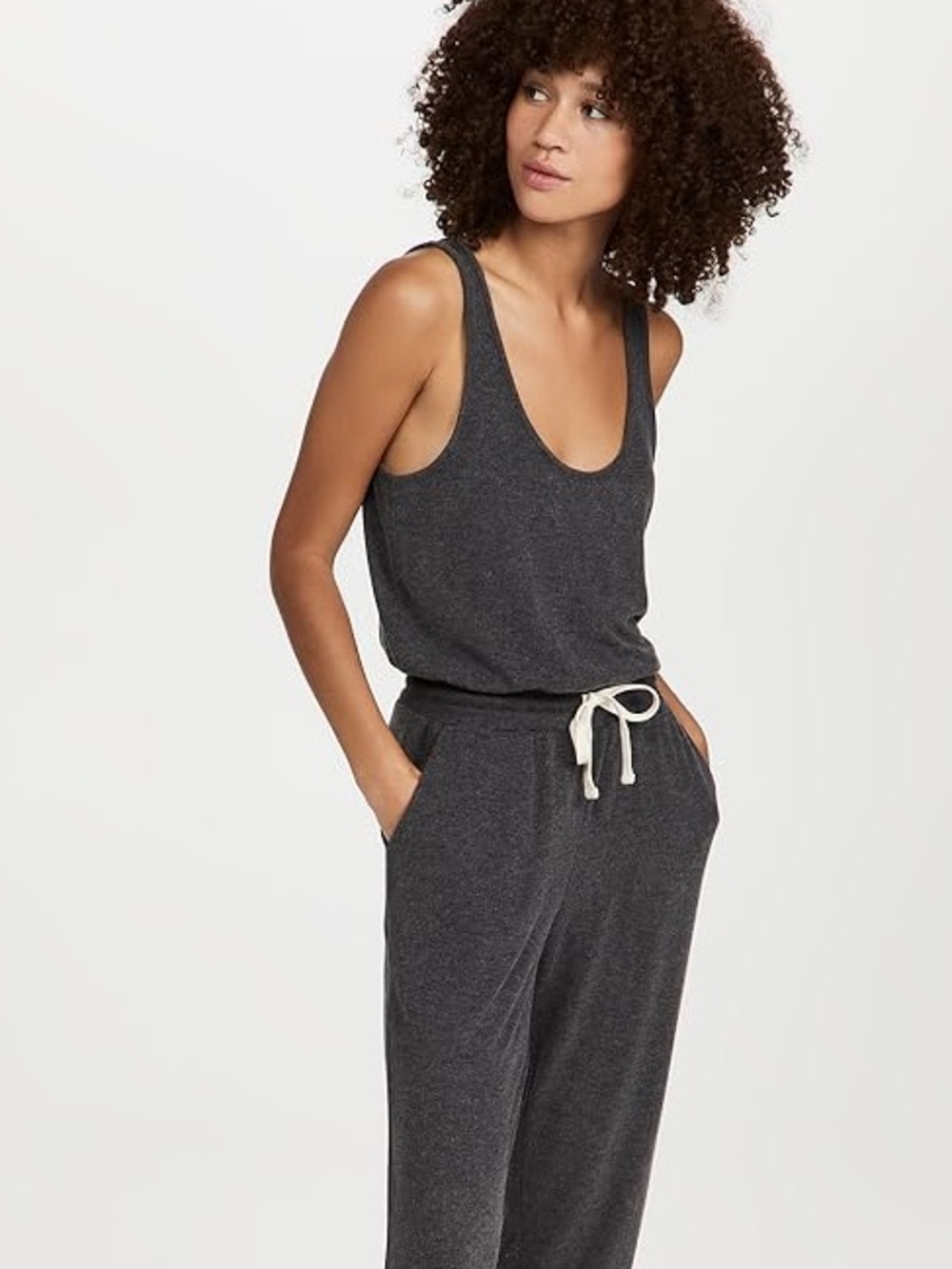 Anthropologie Spiritual Gangster Poppy Jumpsuit XS Vintage Black - Picture 8 of 10